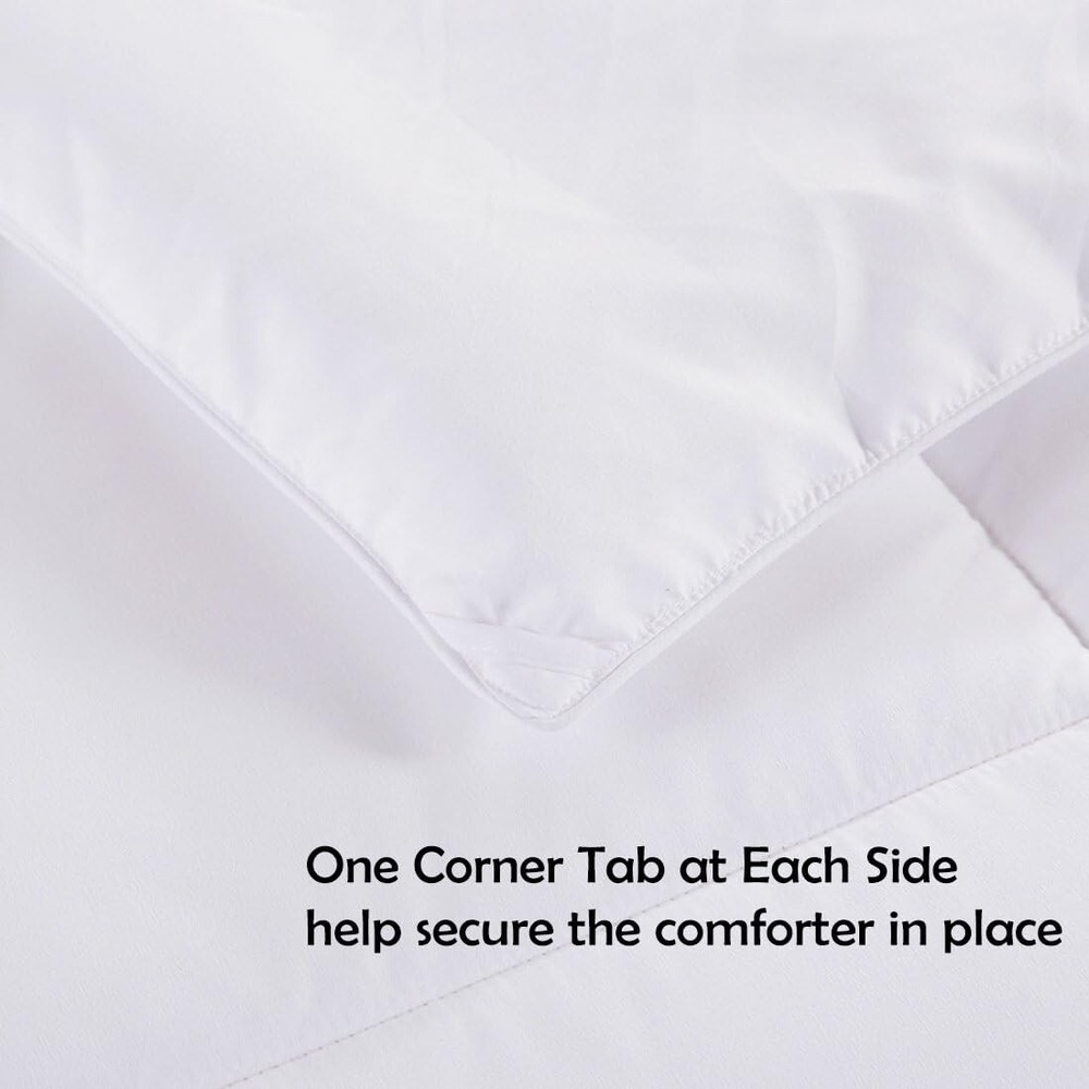 2100 Series Cooling Comforter down Alternative Quilted Duvet Insert - King Size‎ - Picture 6 of 6